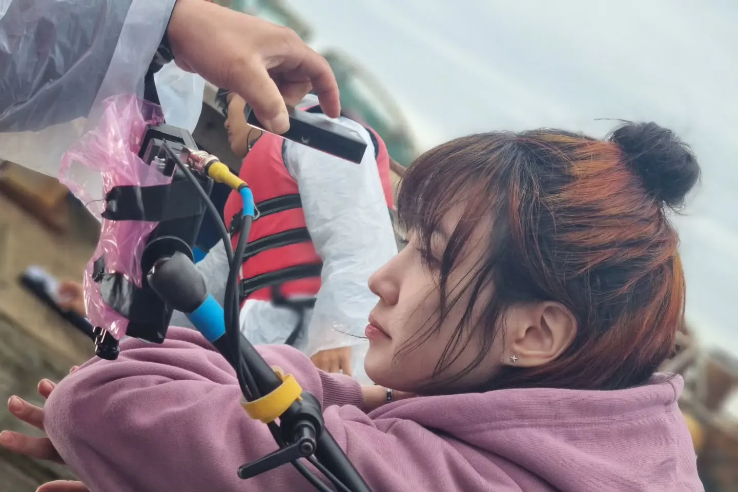 A moment captured by a fan of Park Eunbin