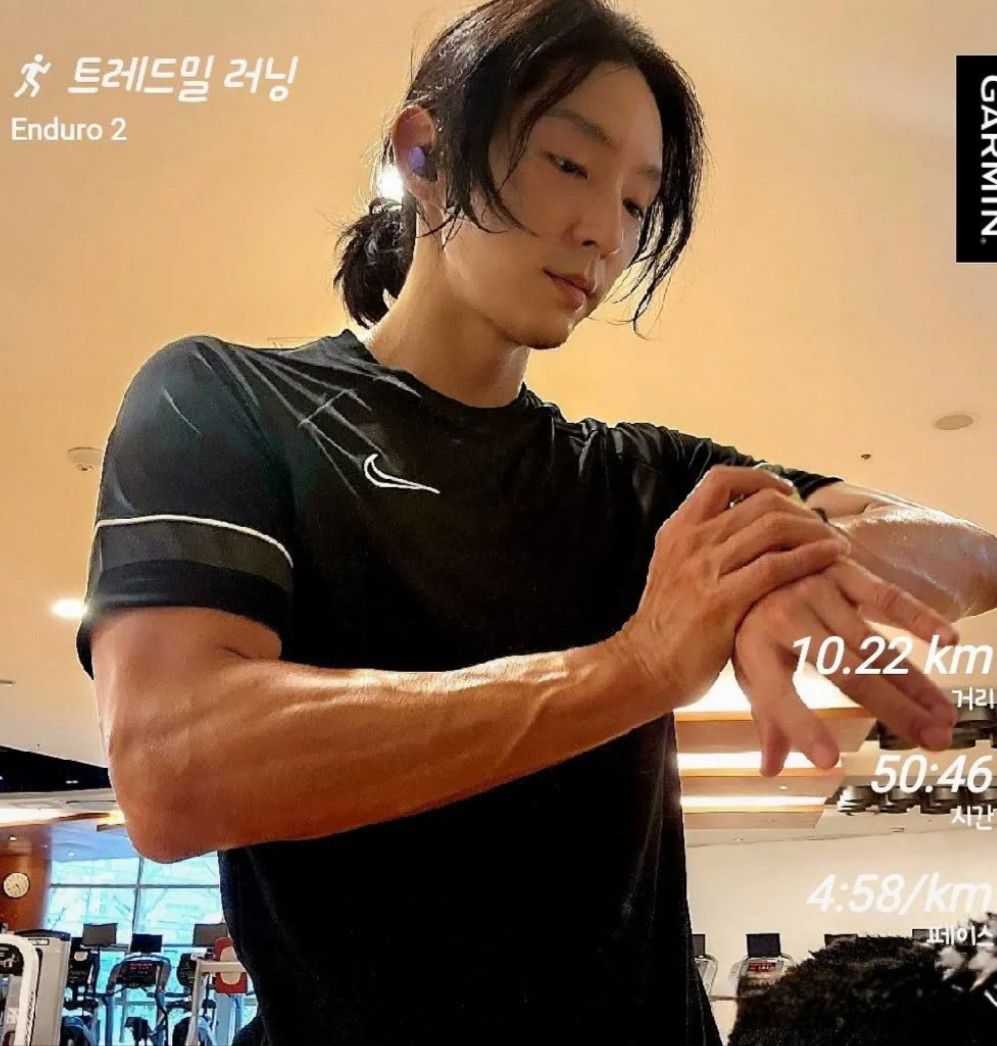 Recent activity shot of Lee Joongi