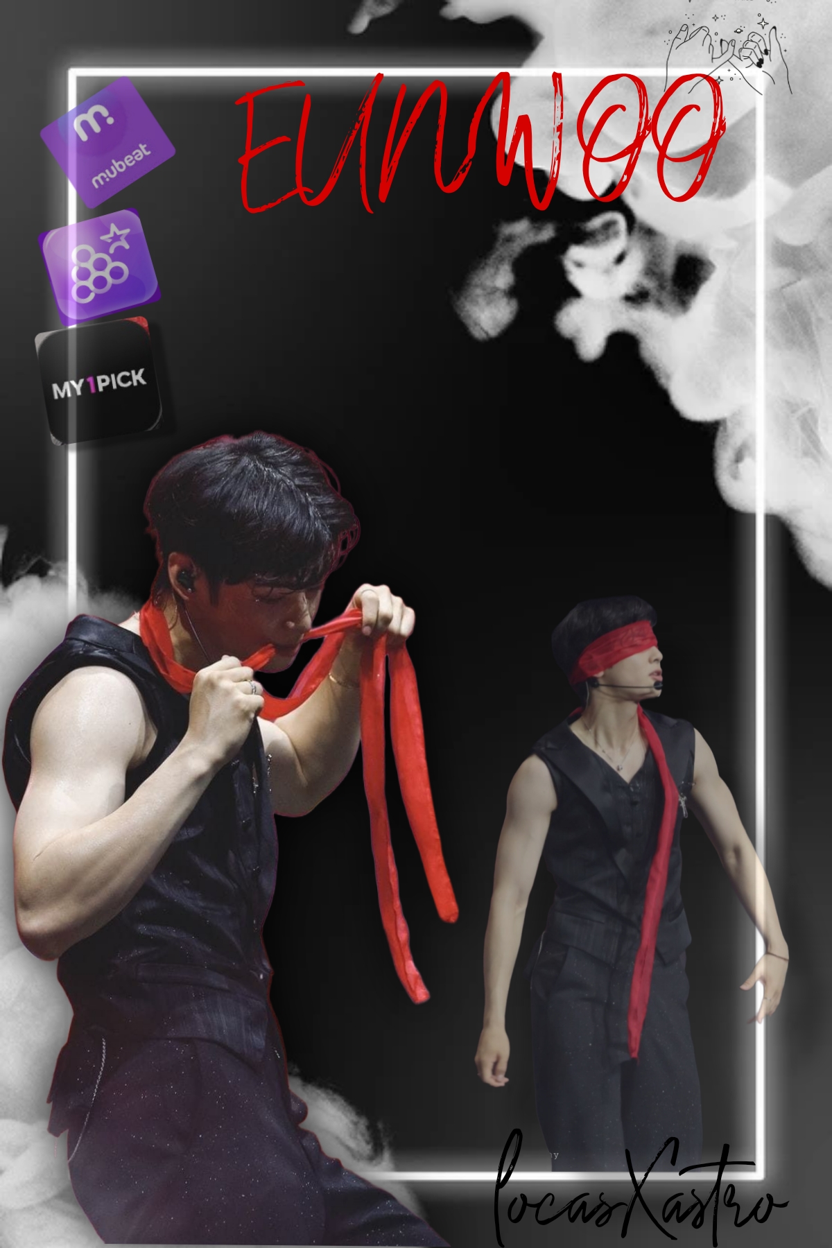 粉丝拍下的车银优瞬间