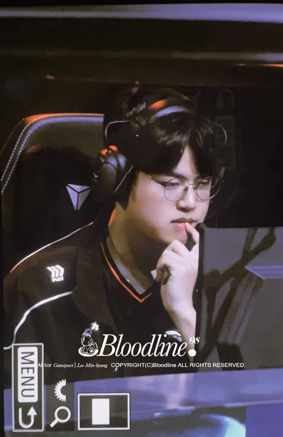 A moment captured by a fan of Gumayusi