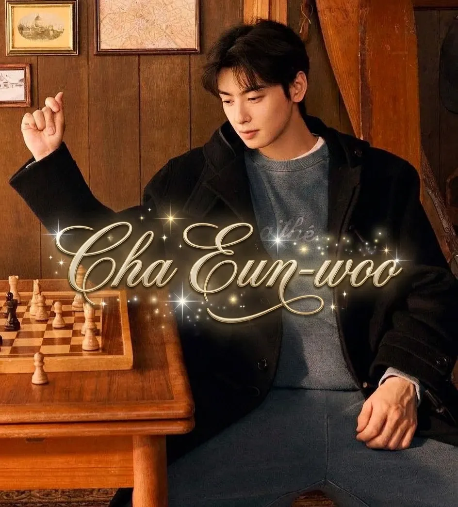 Behind-the-scenes cut of Cha Eunwoo