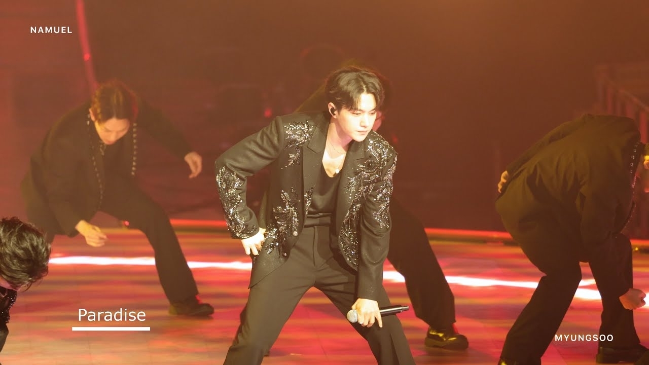 Recent activity shot of Kim Myungsoo (L)