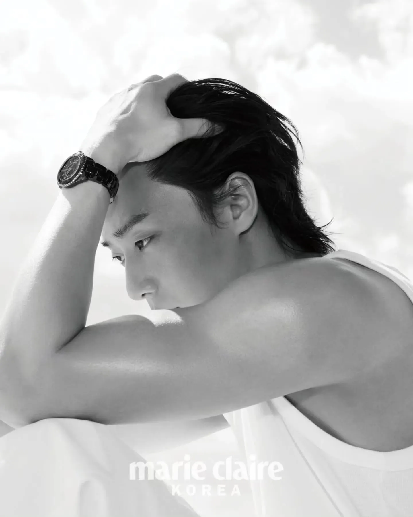 Behind-the-scenes cut of Park Seojoon