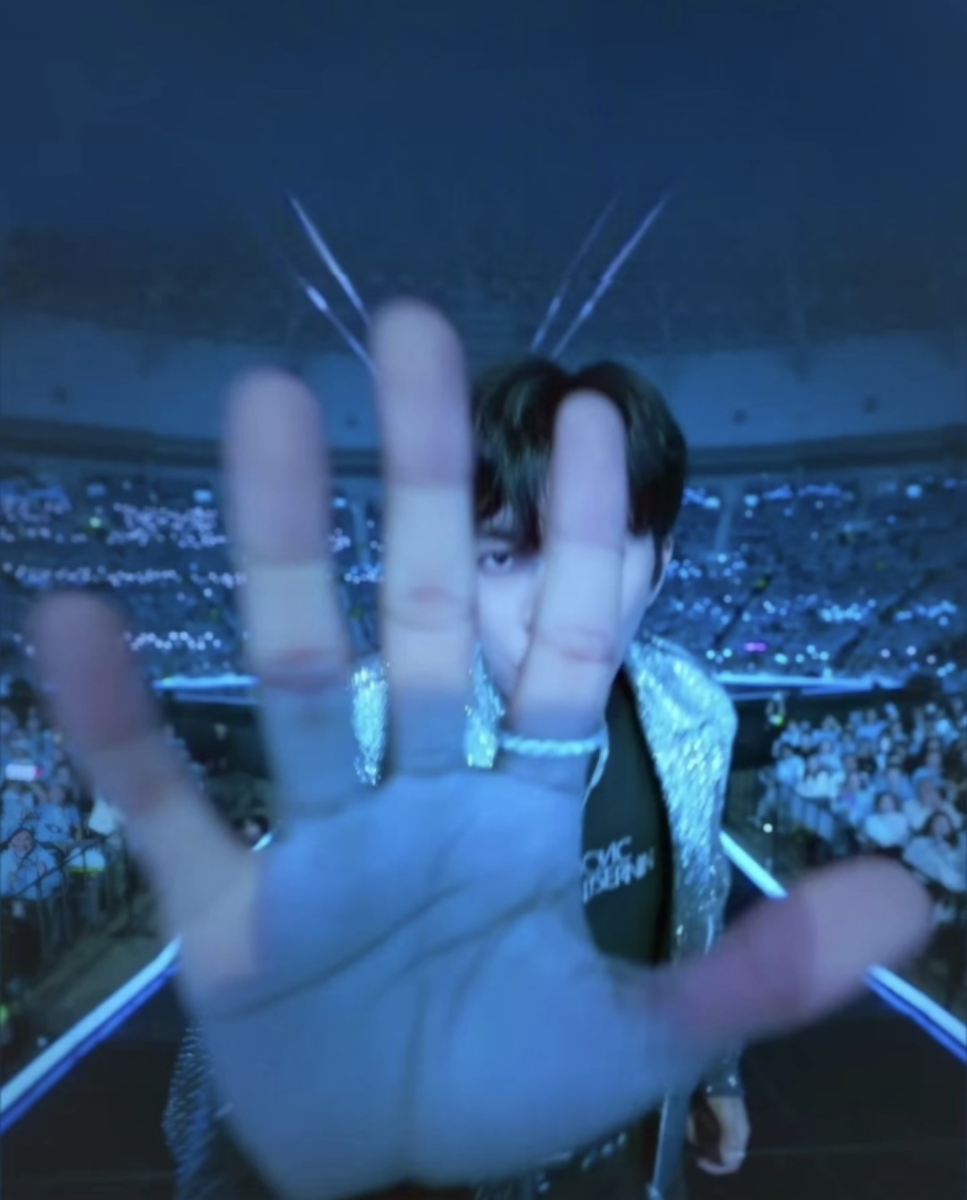 Momen yang diabadikan oleh penggemar Lim Youngwoong