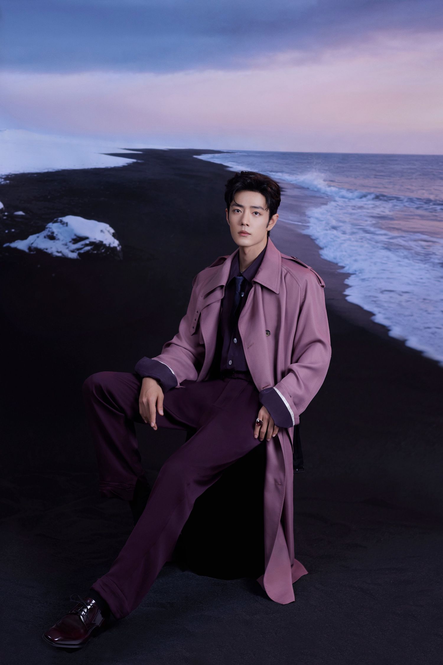 Recent activity shot of Xiao Zhan