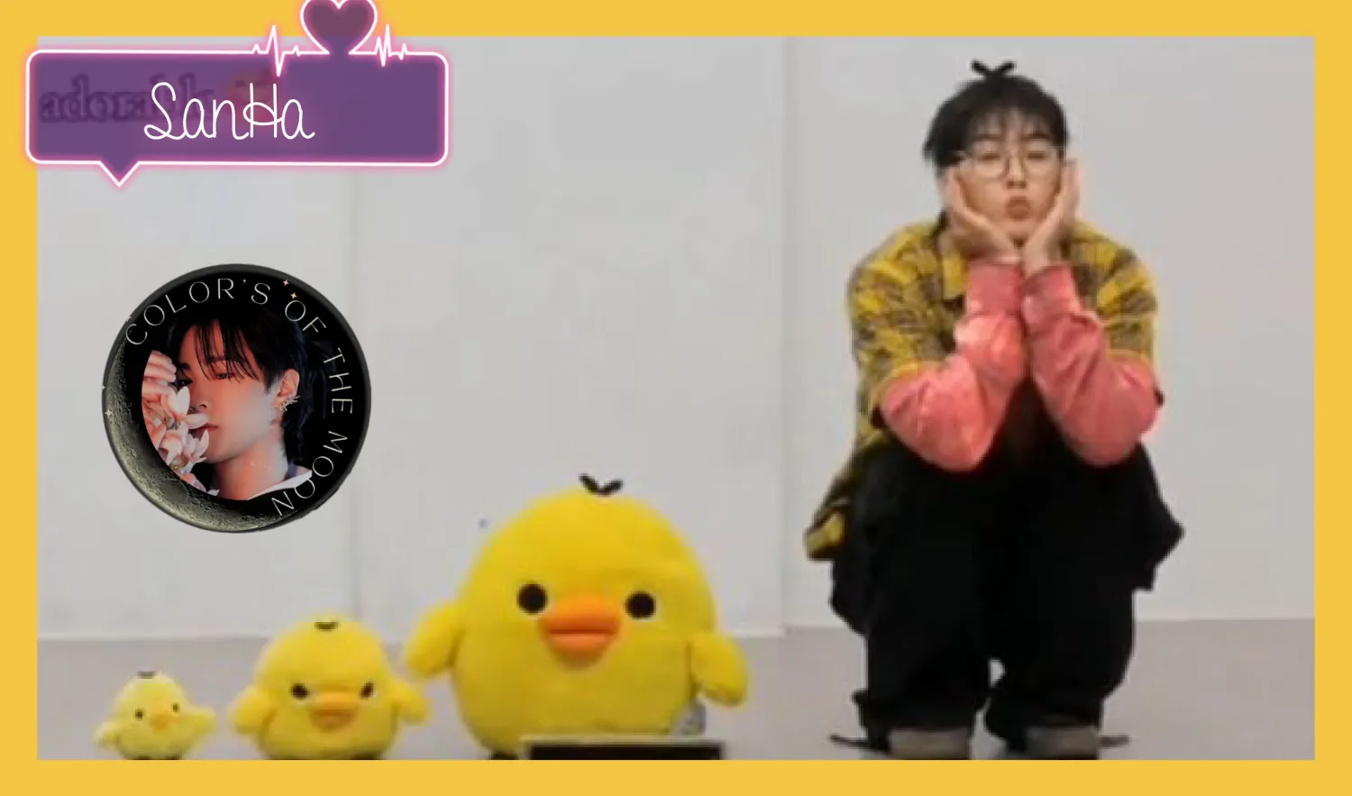A moment captured by a fan of Yoon Sanha