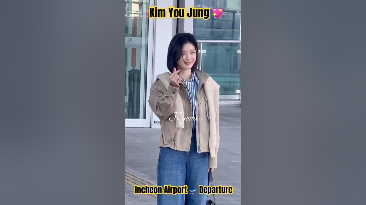 Behind-the-scenes cut of Kim Youjung