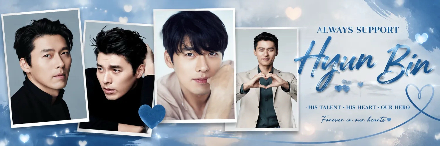 Foto kegiatan terbaru dari Hyun Bin