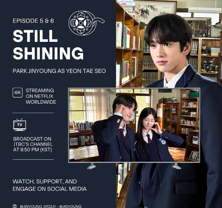 Behind-the-scenes cut of Park Jinyoung