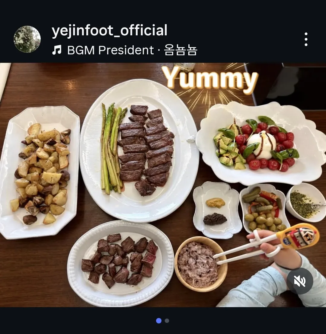 Behind-the-scenes cut of Son Yejin