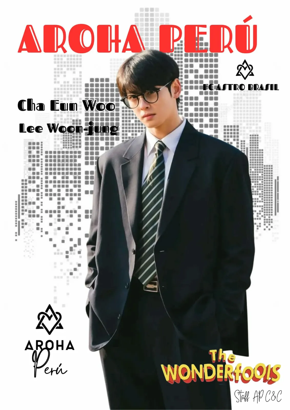 Behind-the-scenes cut of Cha Eunwoo