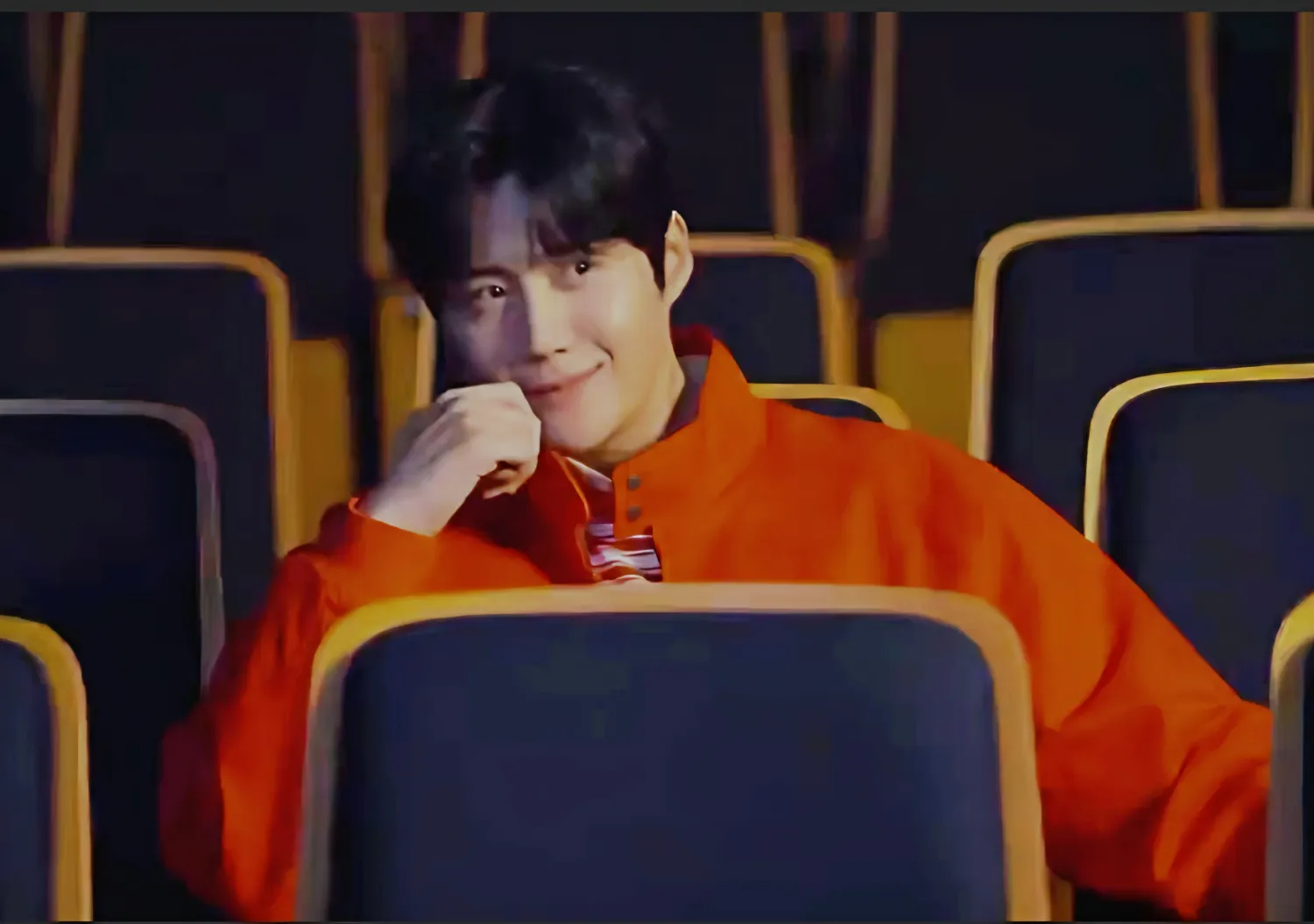 A moment captured by a fan of Kim Seonho