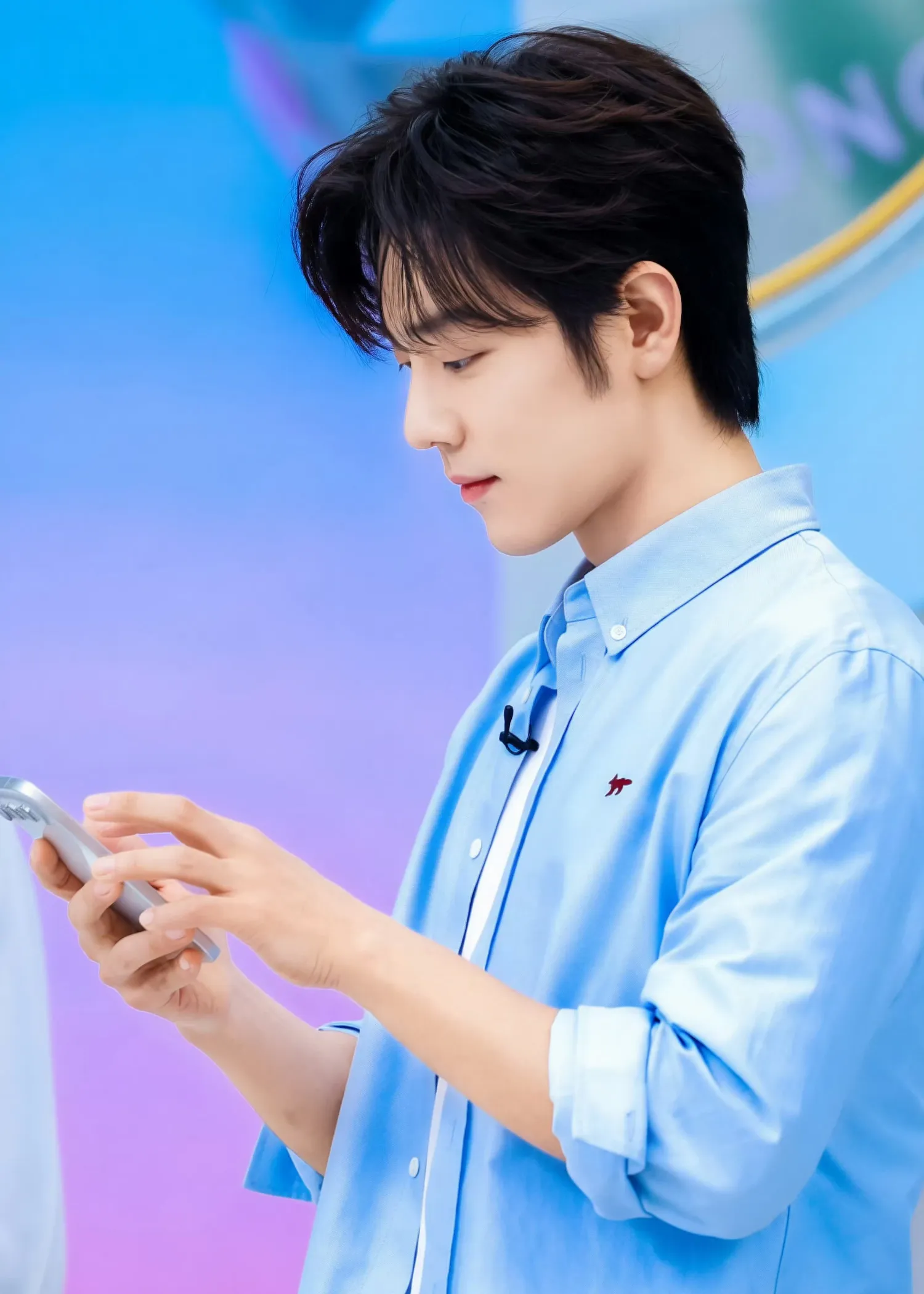 Latest photo of Xiao Zhan