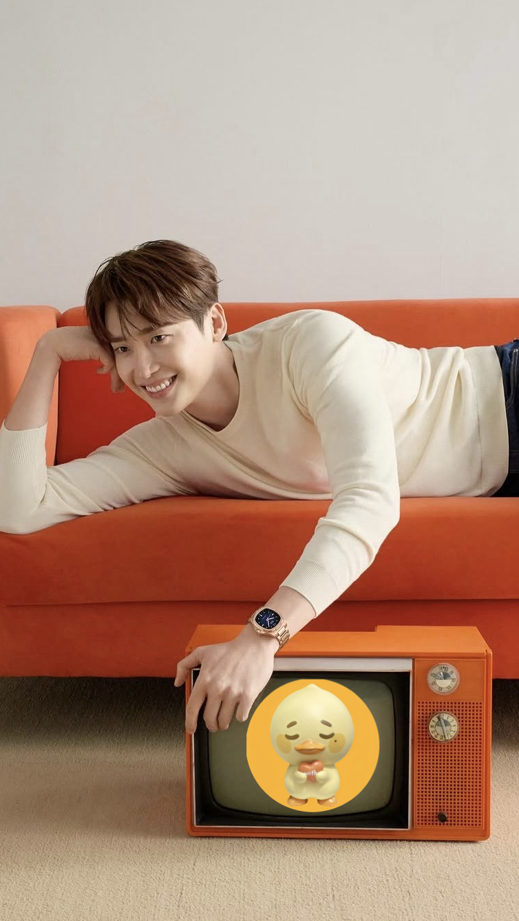 Special wallpaper made by Lee Jongsuk's fans