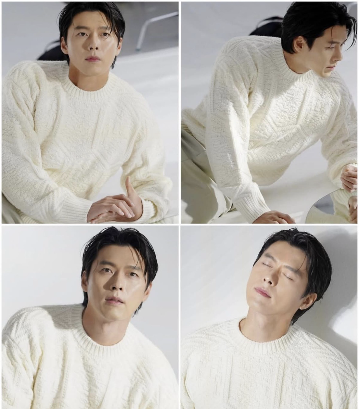 Momen yang diabadikan oleh penggemar Hyun Bin