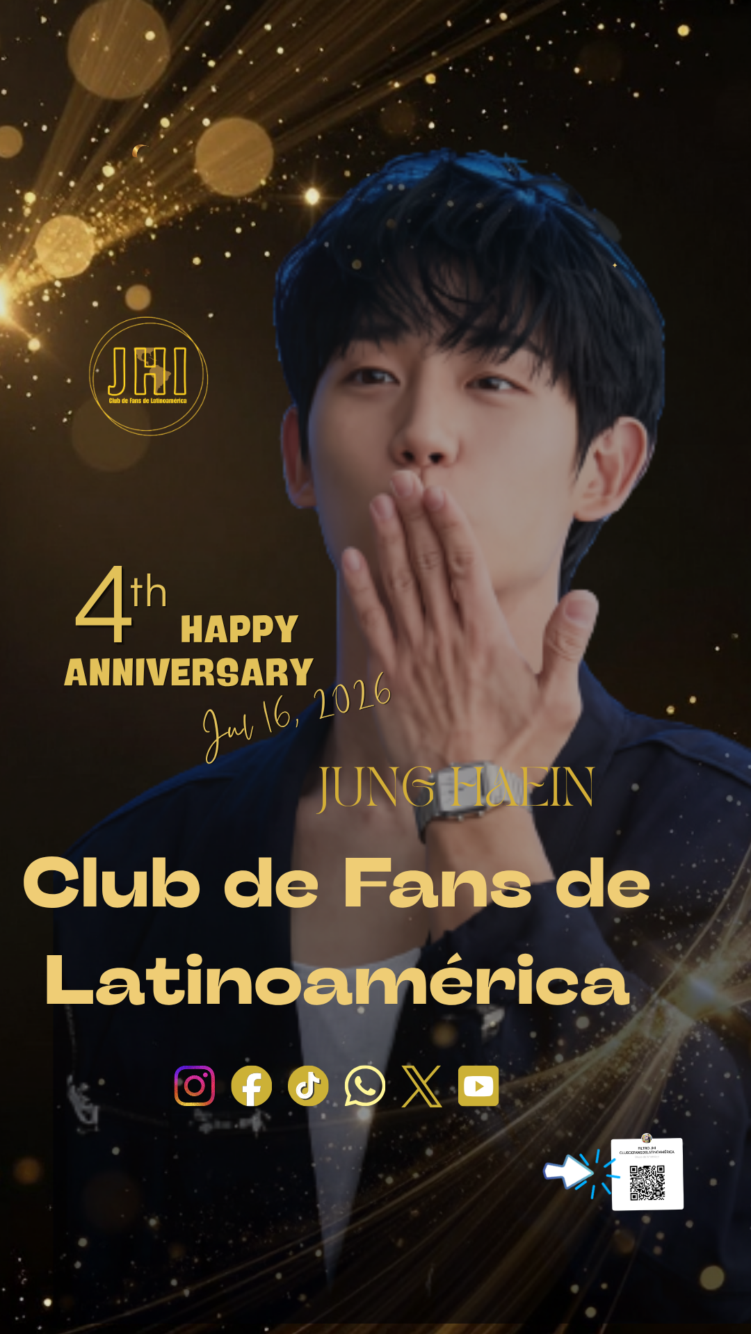 Special wallpaper made by Jung Haein's fans