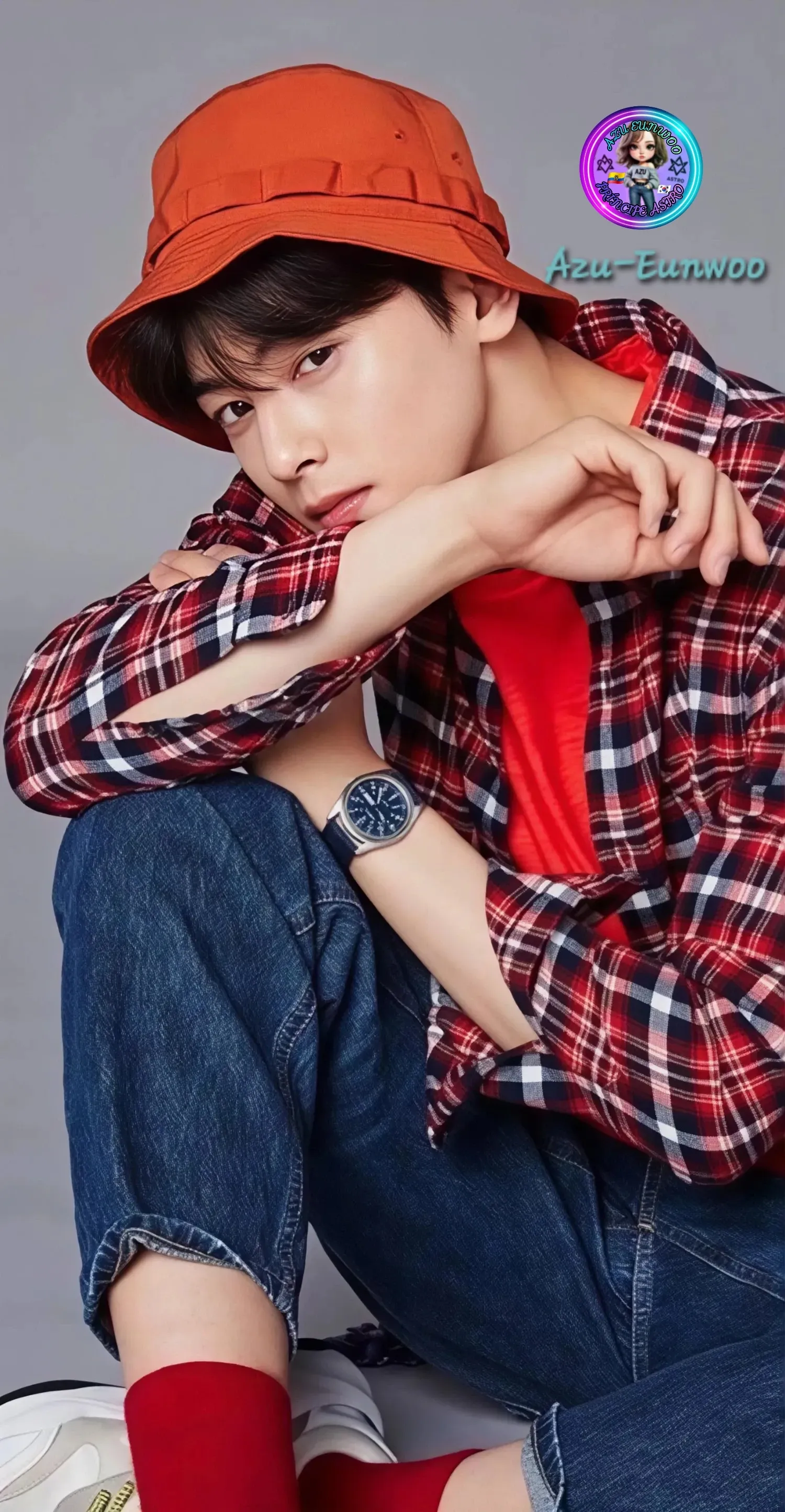 Recent activity shot of Cha Eunwoo