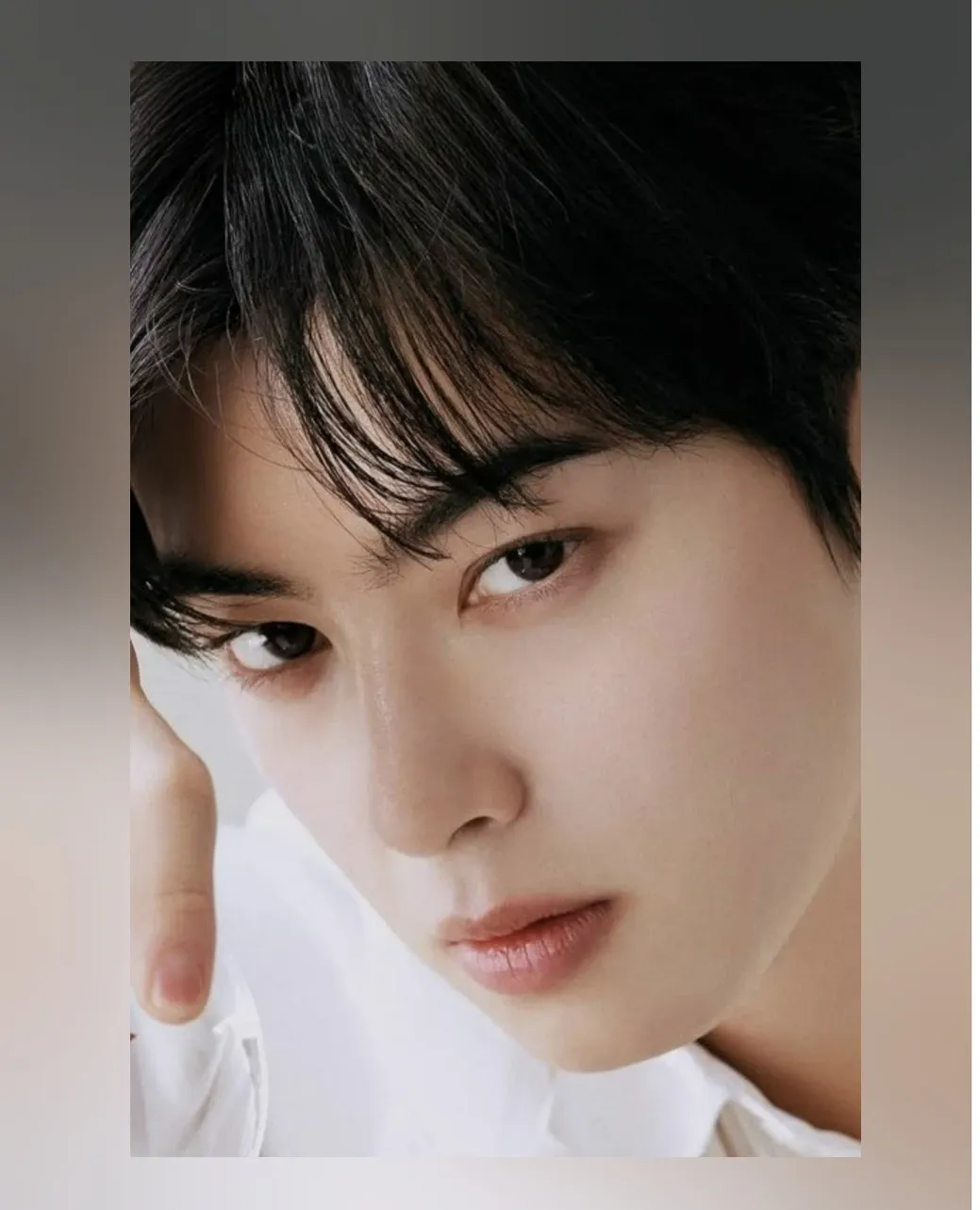 A moment captured by a fan of Cha Eunwoo