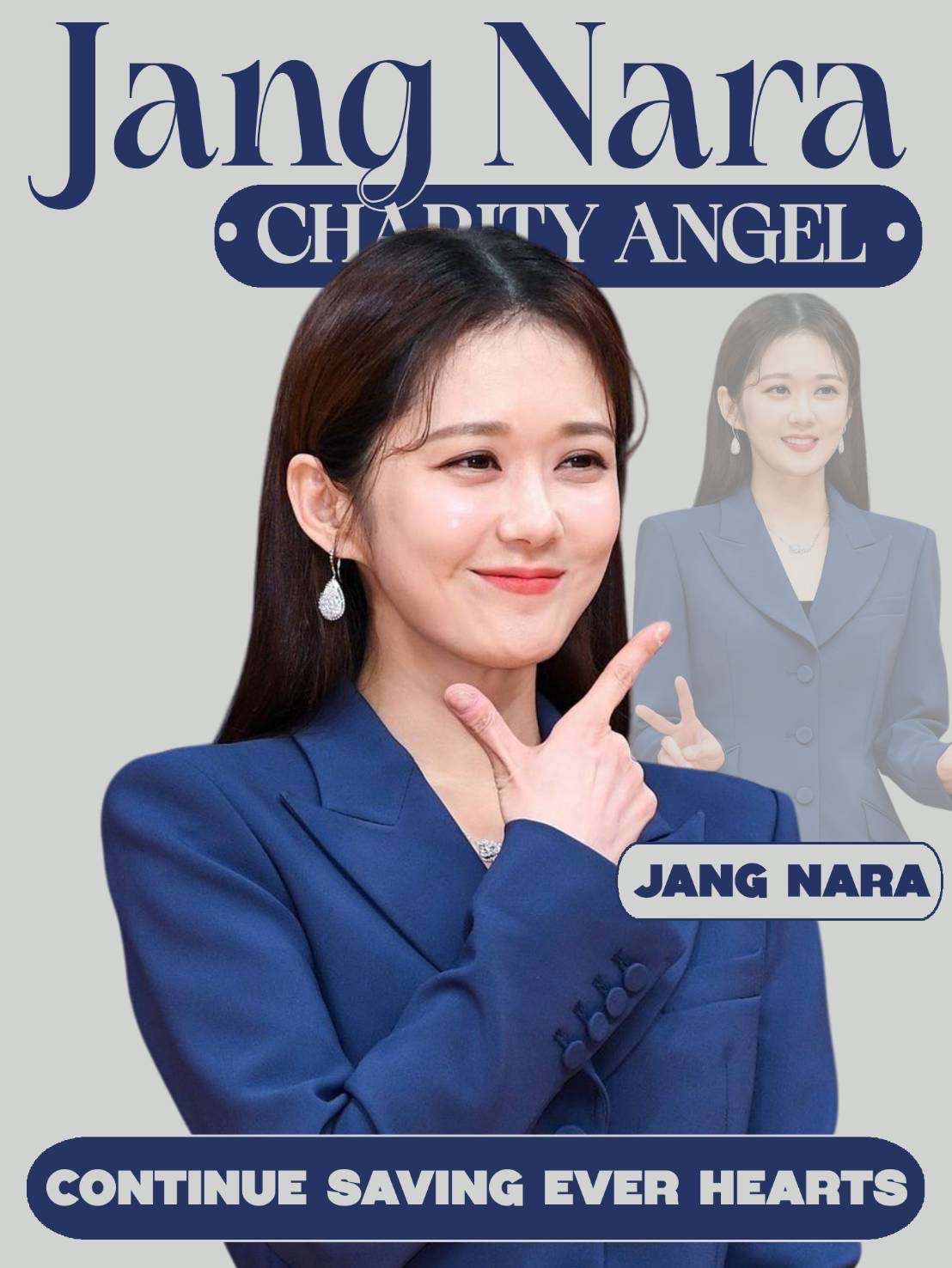 Behind-the-scenes cut of Jang Nara