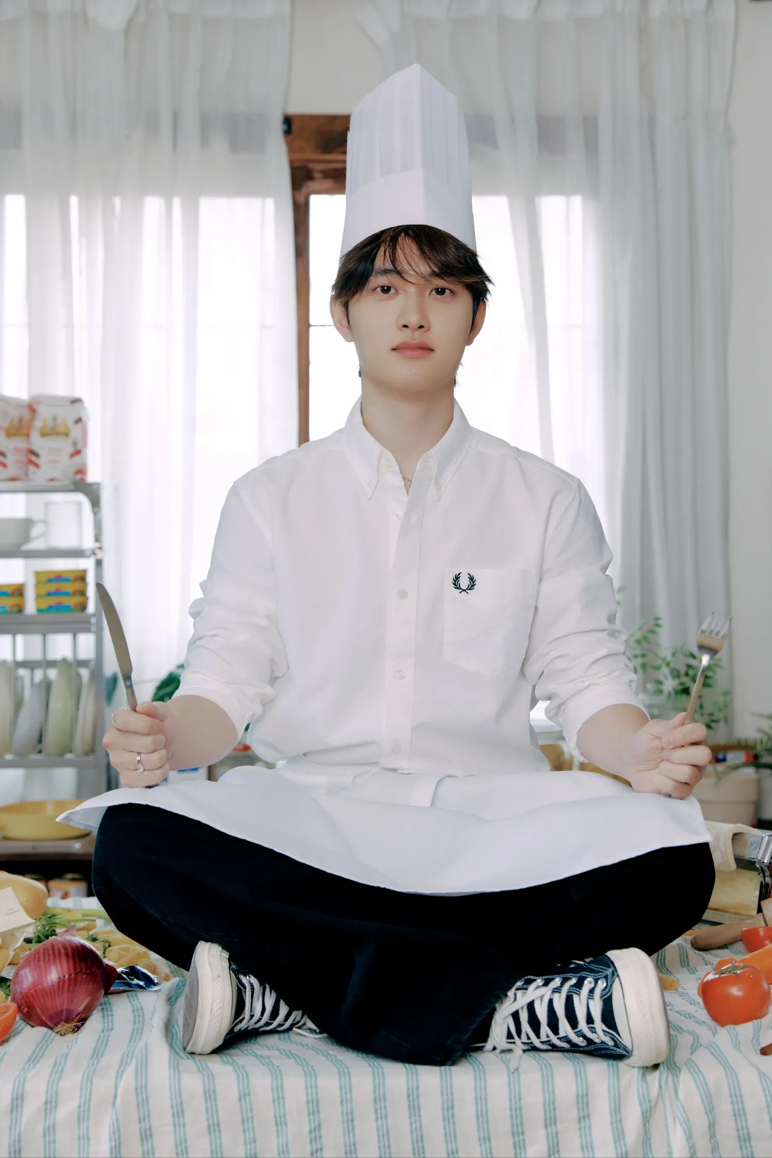 도경수 (디오)의 비하인드 컷