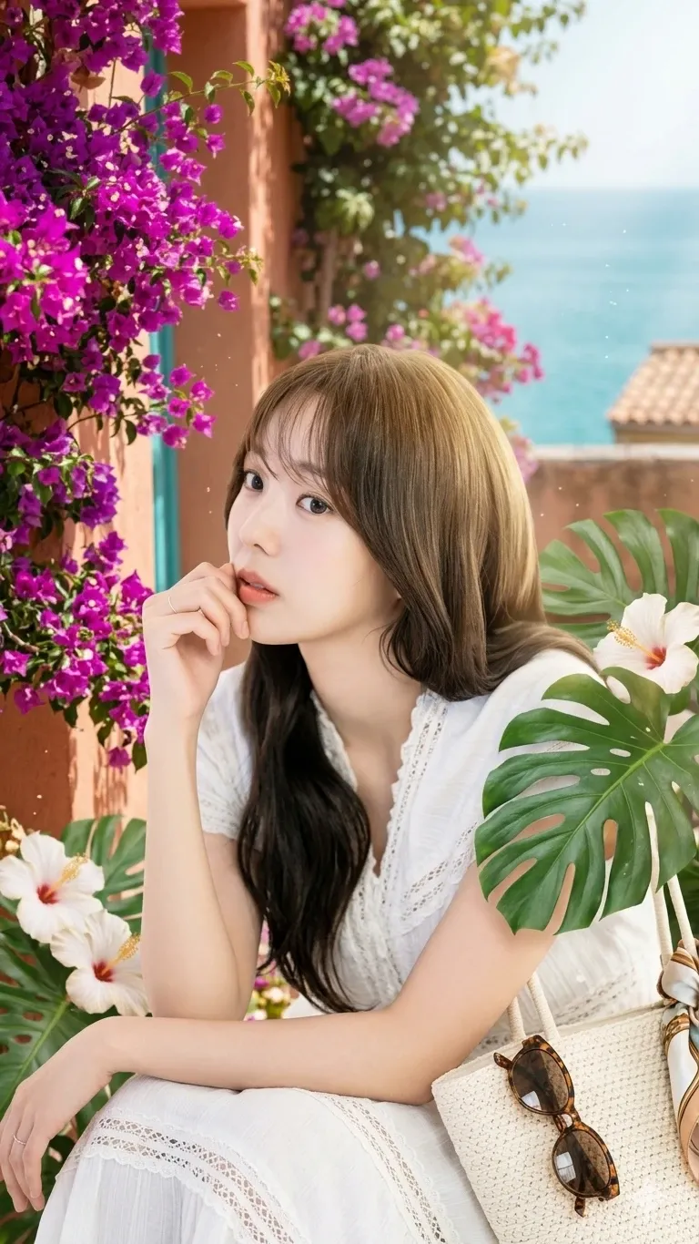 채수빈를 위해 팬들이 공유한 감성 배경화면