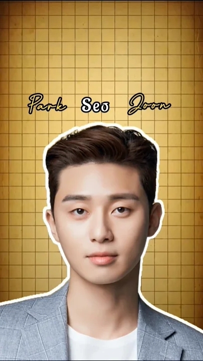 Special wallpaper made by Park Seojoon's fans
