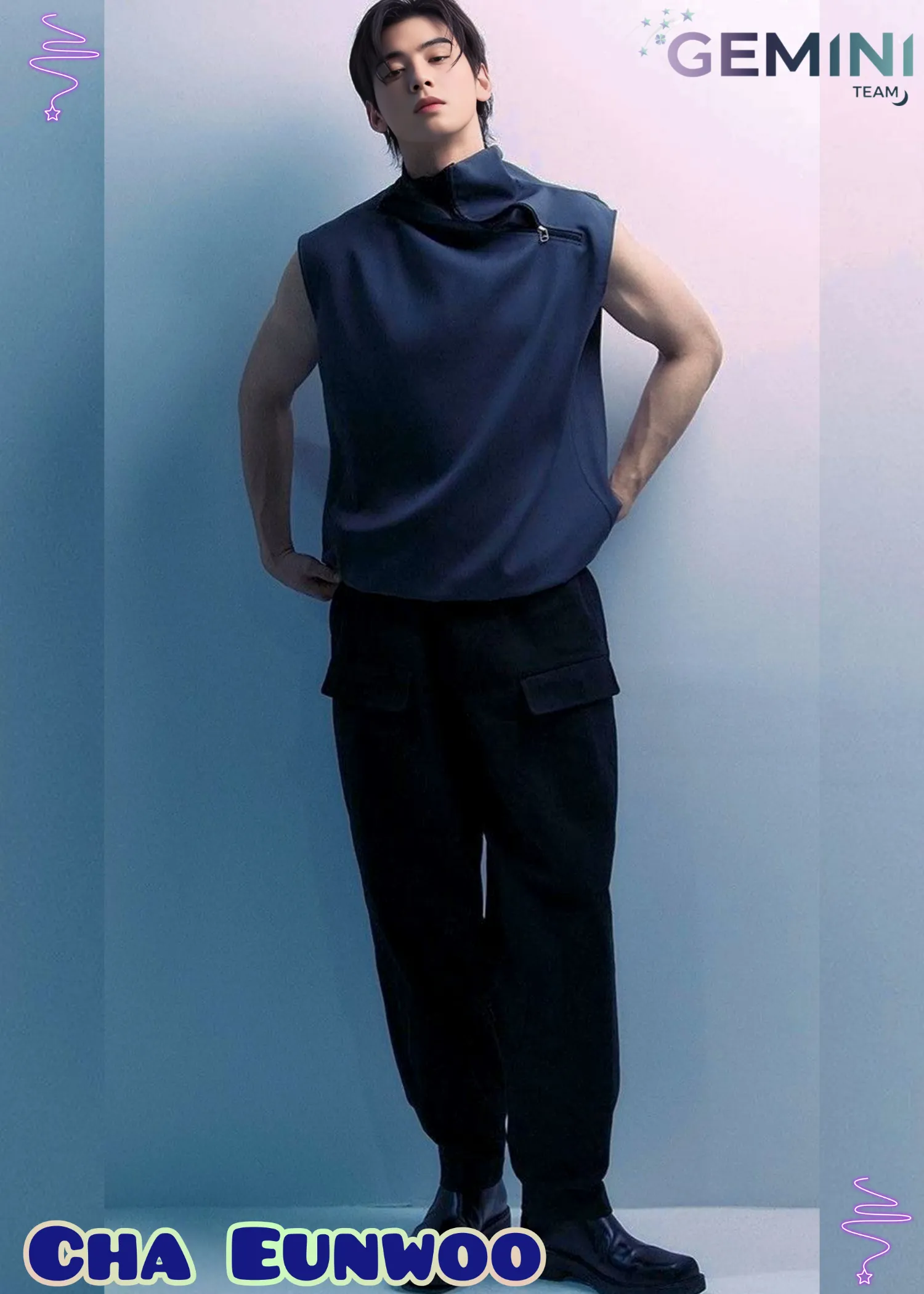 Recent activity shot of Cha Eunwoo