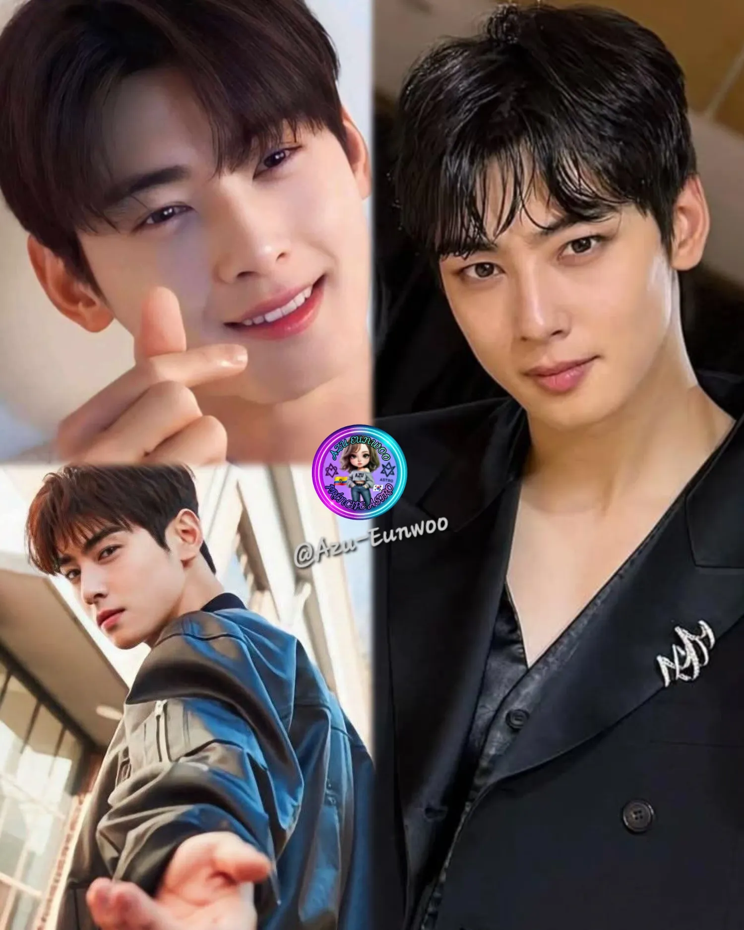 Behind-the-scenes cut of Cha Eunwoo
