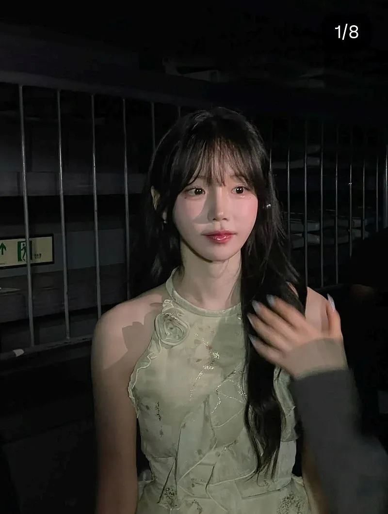 Behind-the-scenes cut of Yeon Yuri