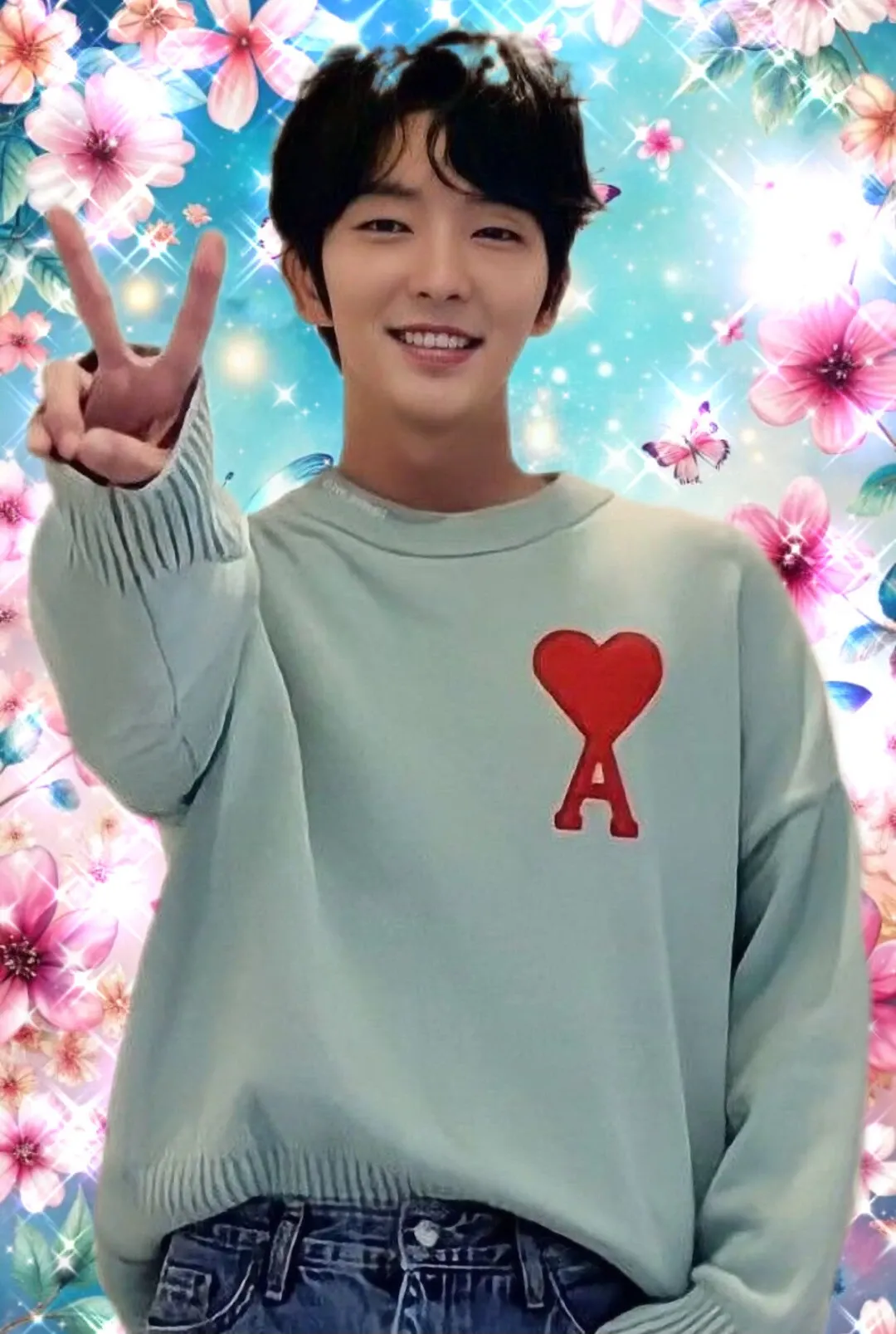 Behind-the-scenes cut of Lee Joongi