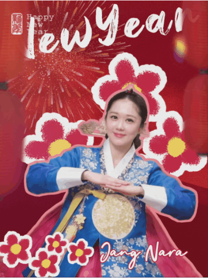 Behind-the-scenes cut of Jang Nara