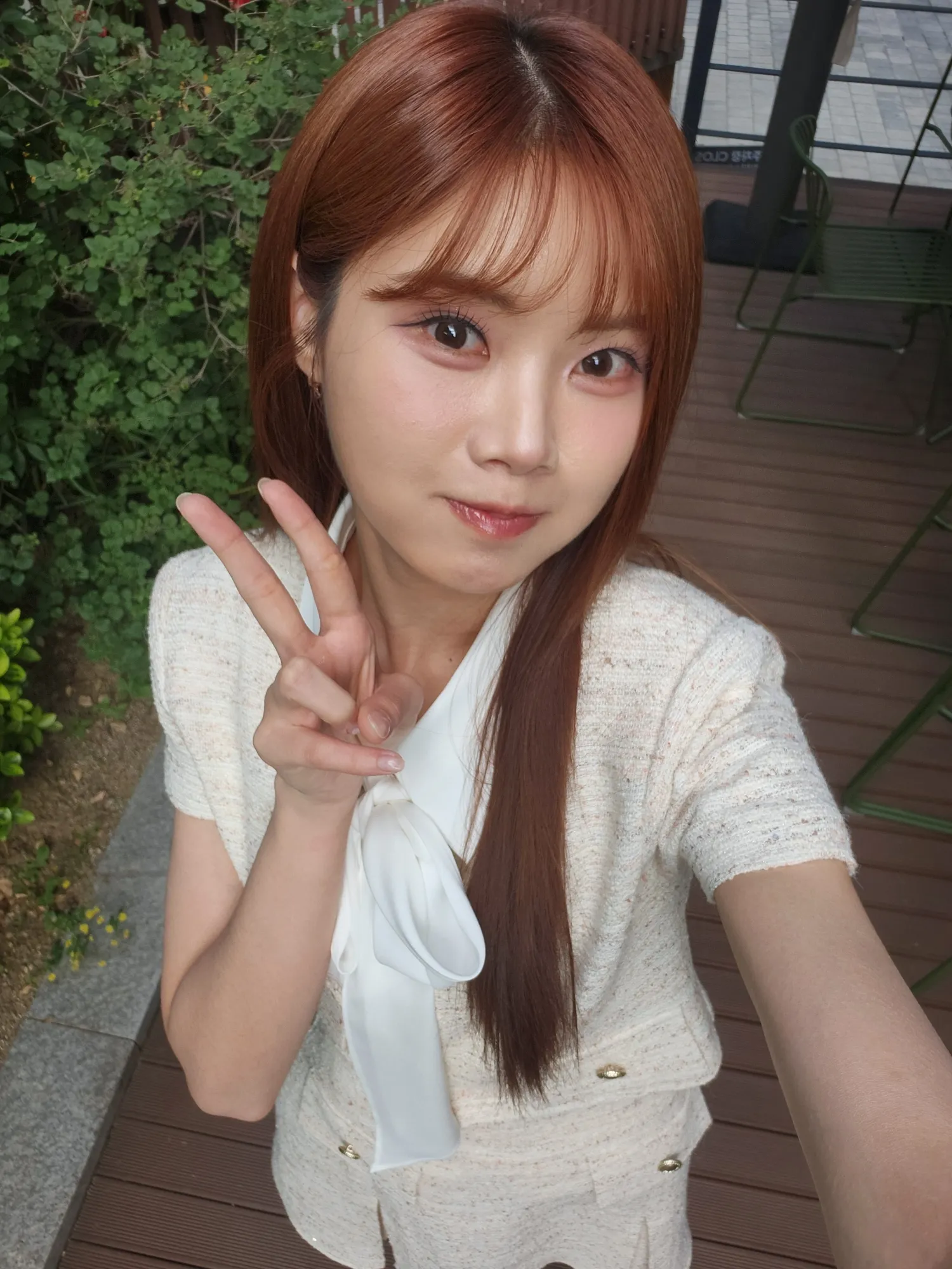 A moment captured by a fan of Bae Ahyeon