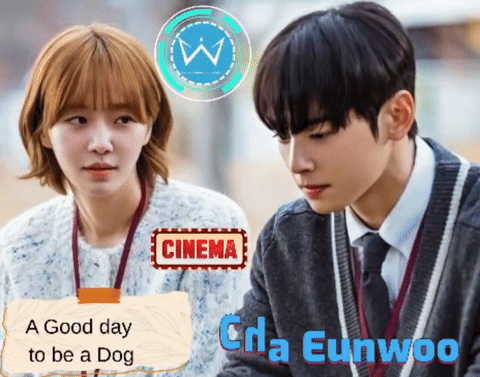 Recent activity shot of Cha Eunwoo