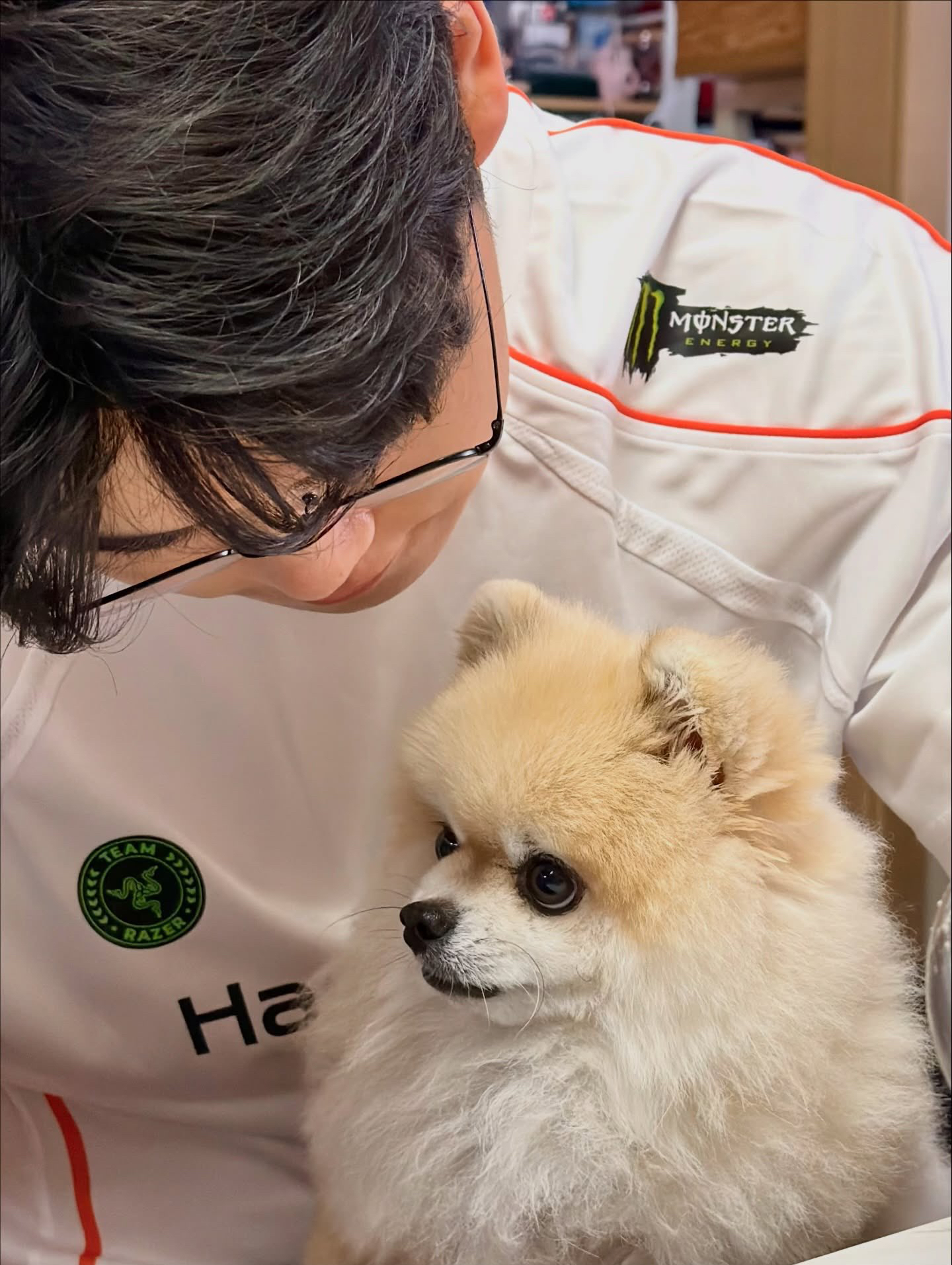 A moment captured by a fan of Gumayusi