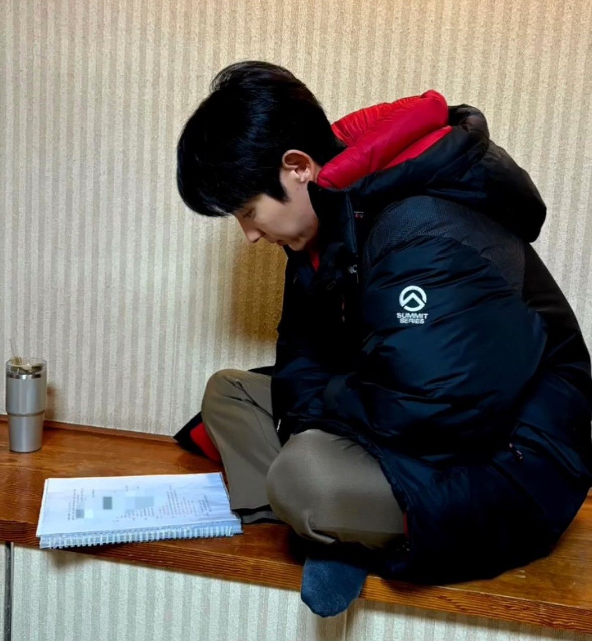 Recent activity shot of Lee Joongi