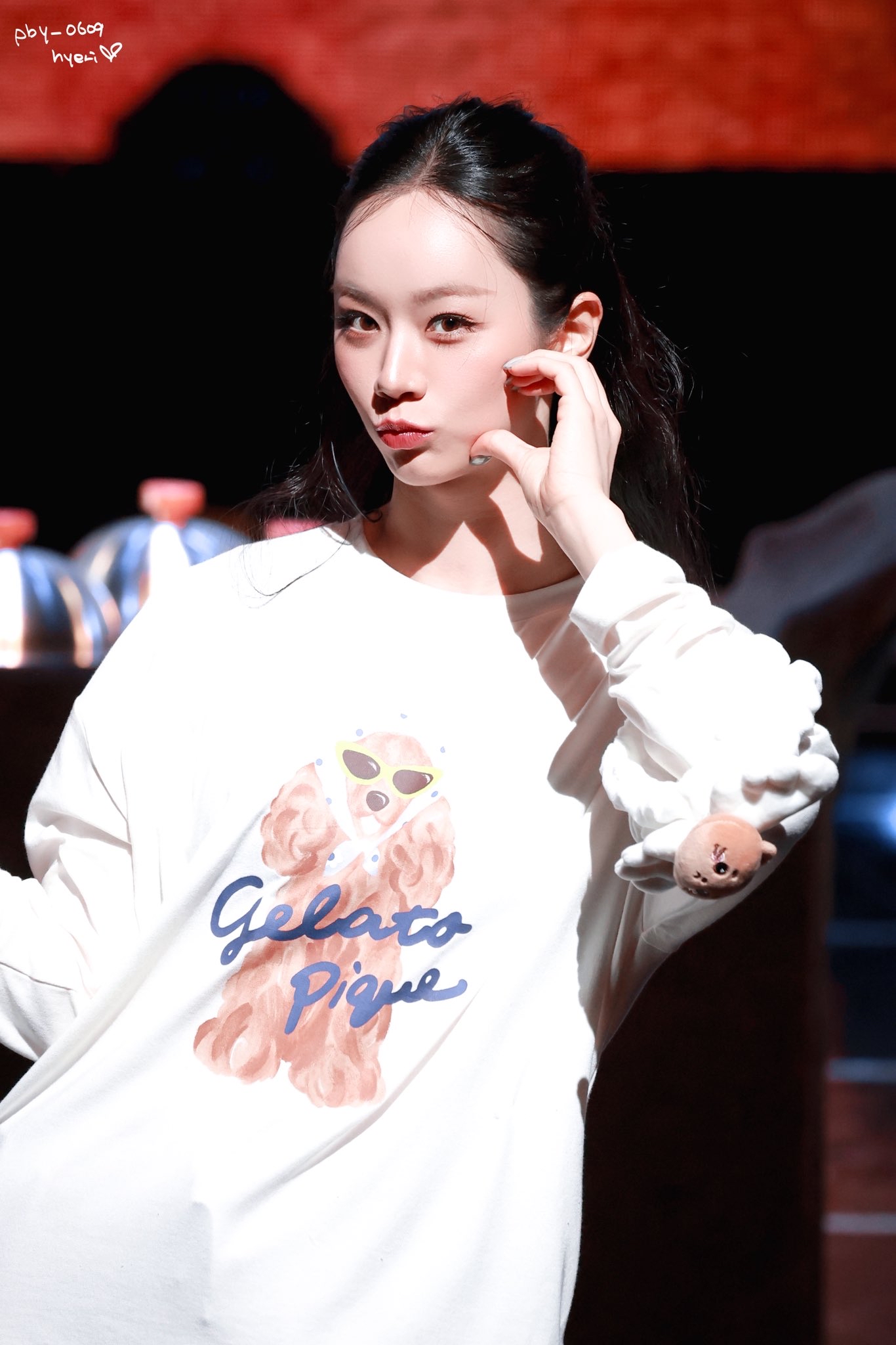 A moment captured by a fan of Hyeri