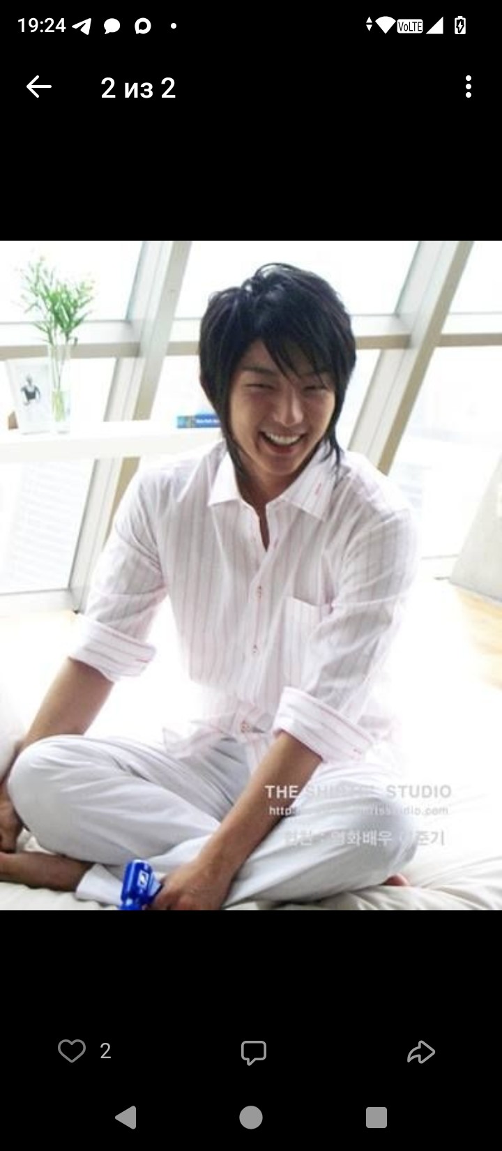 Behind-the-scenes cut of Lee Joongi