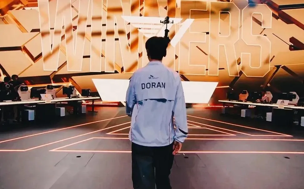 粉丝拍下的Doran瞬间