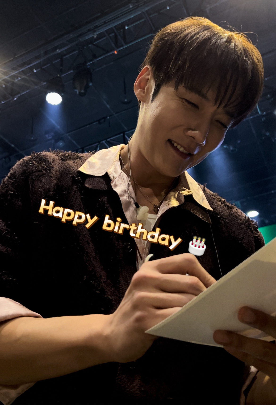 A moment captured by a fan of Choi Jinhyuk