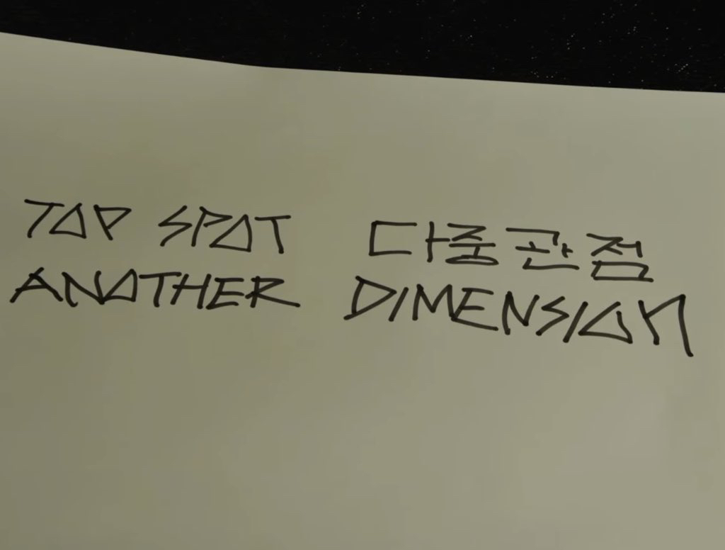 Behind-the-scenes cut of T.O.P