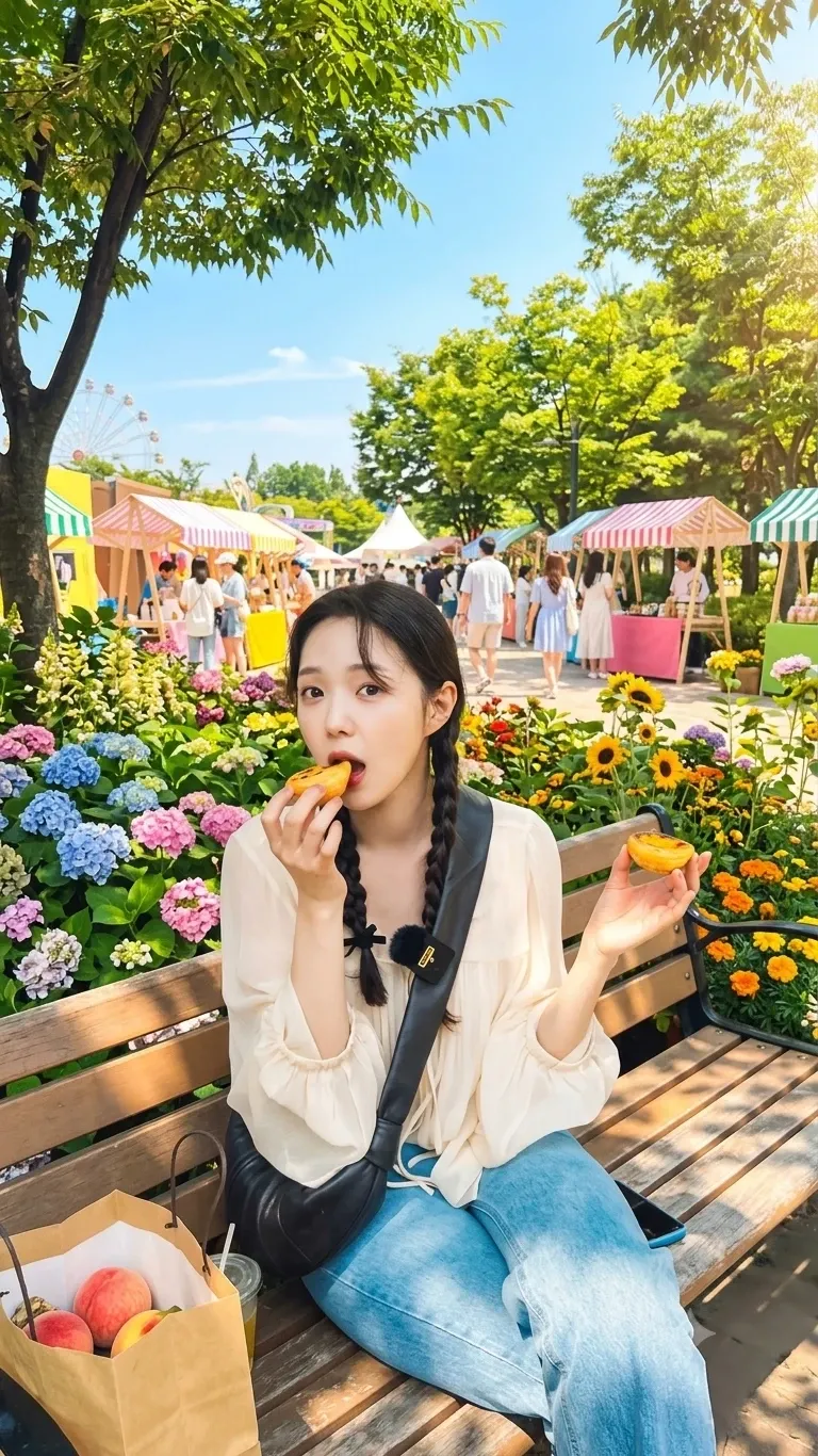 Behind-the-scenes cut of Chae Soobin