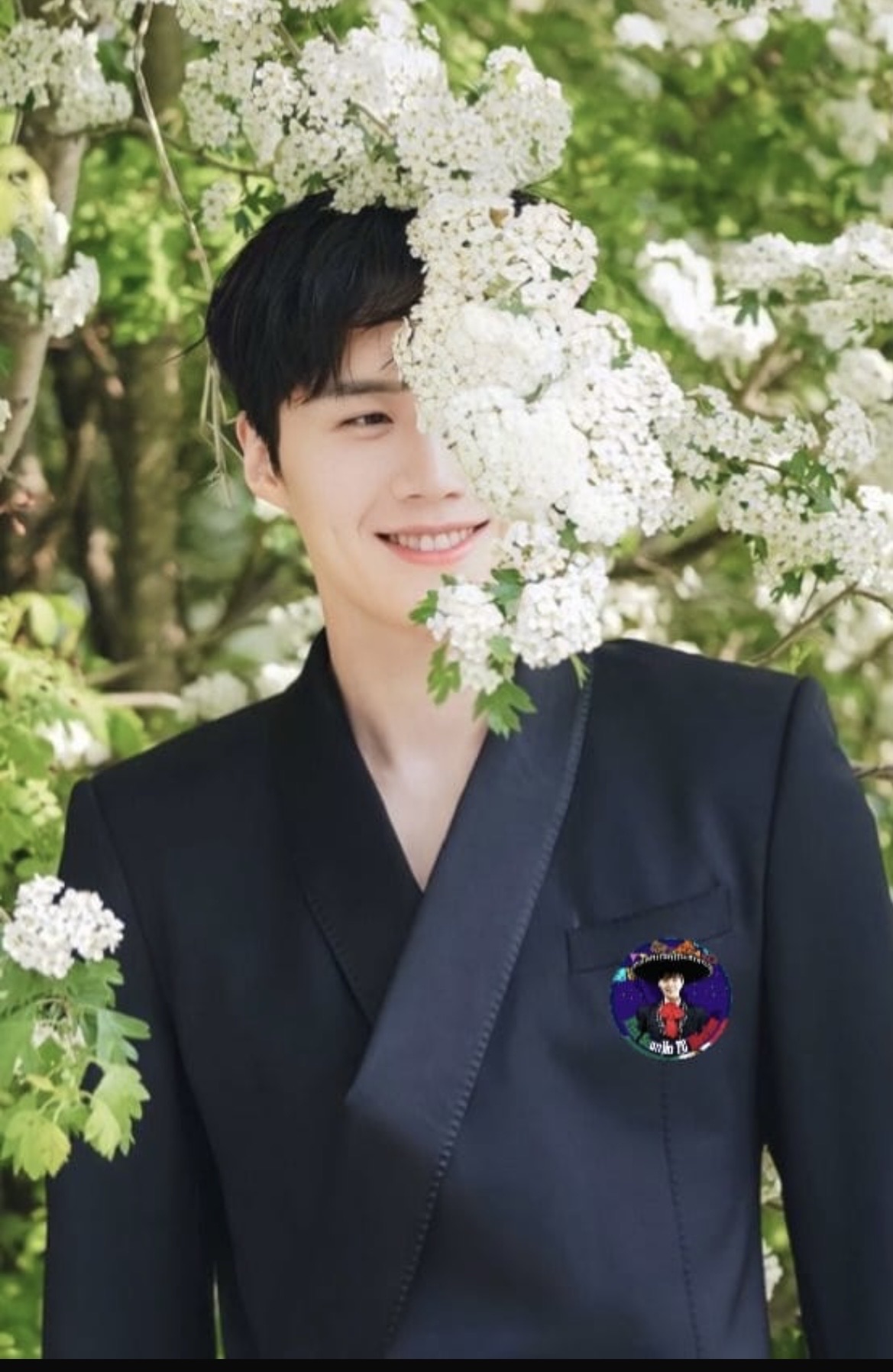 A moment captured by a fan of Kim Seonho