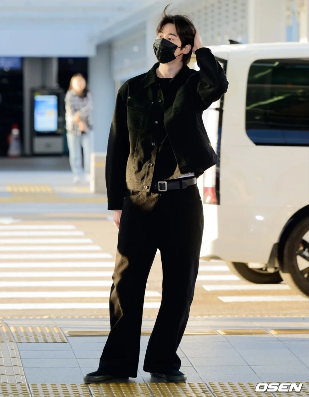 A moment captured by a fan of Byeon Wooseok
