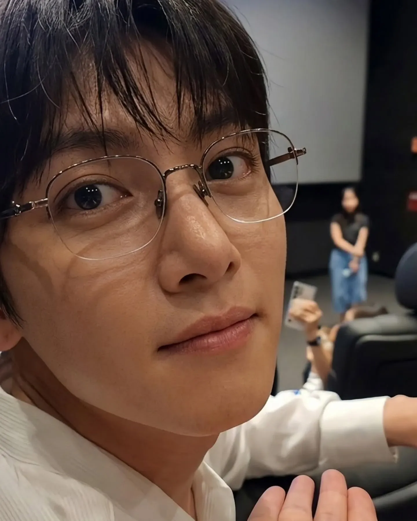 A moment captured by a fan of Ji Changwook