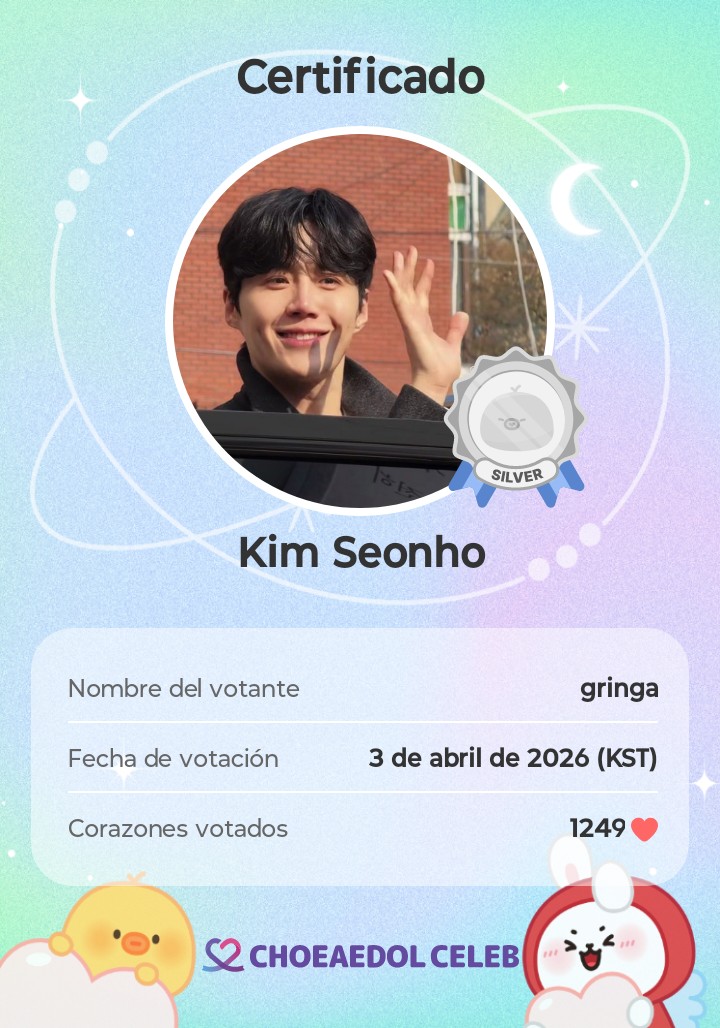 Behind-the-scenes cut of Kim Seonho