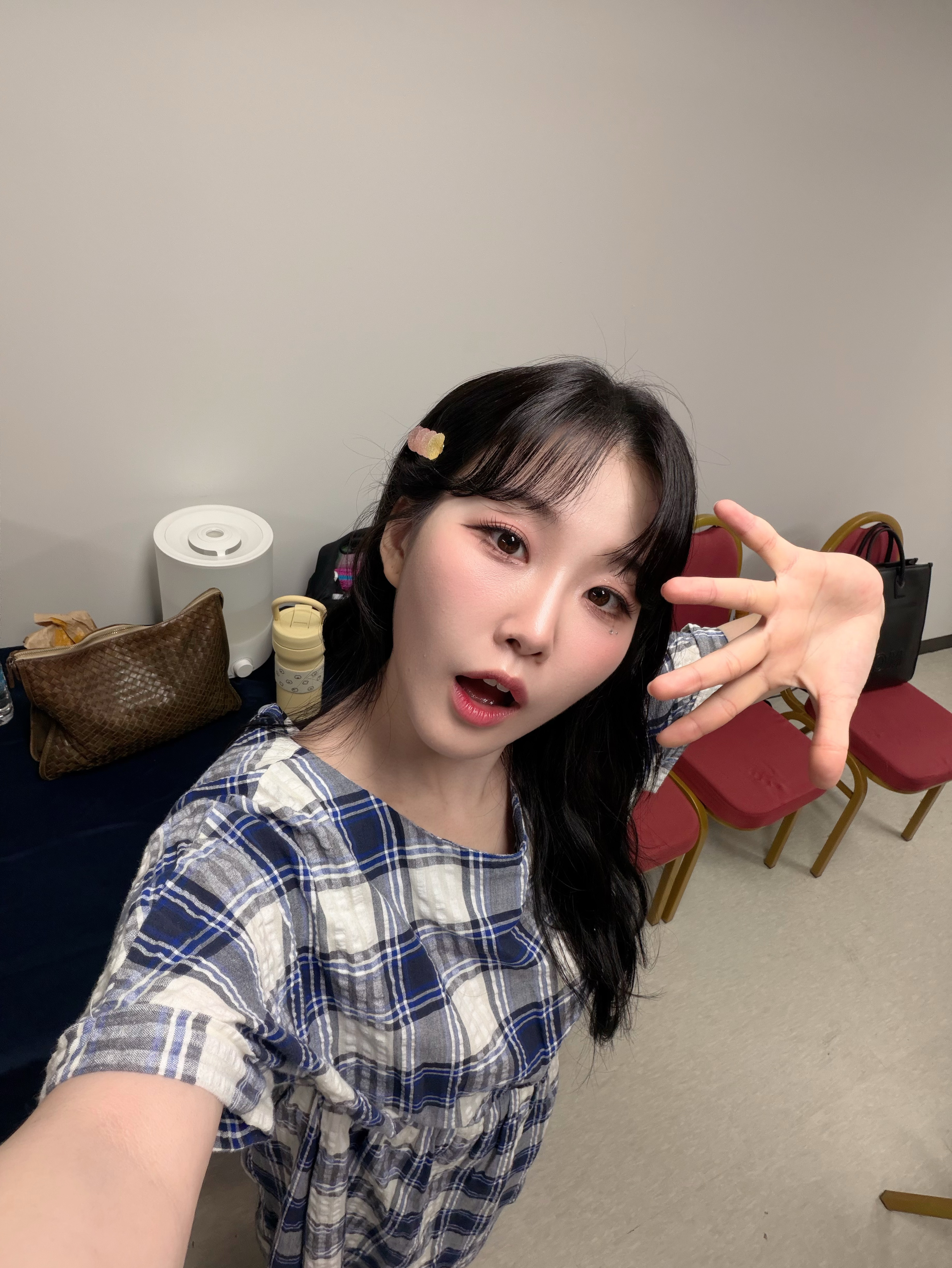 A moment captured by a fan of Hong Seongyun