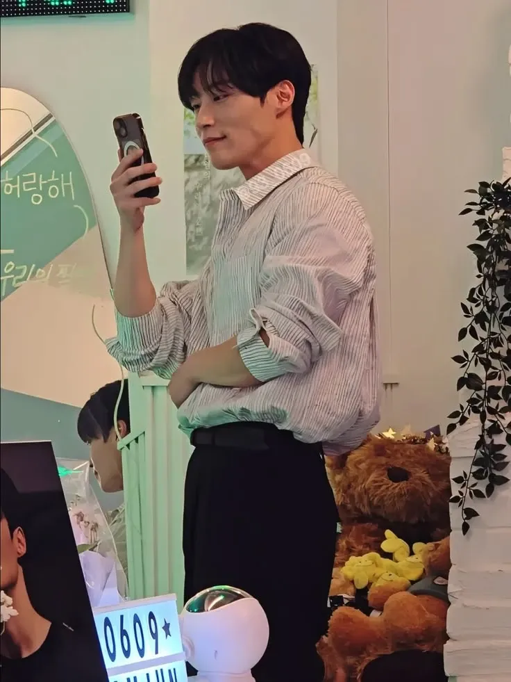 Behind-the-scenes cut of Heo Namjun