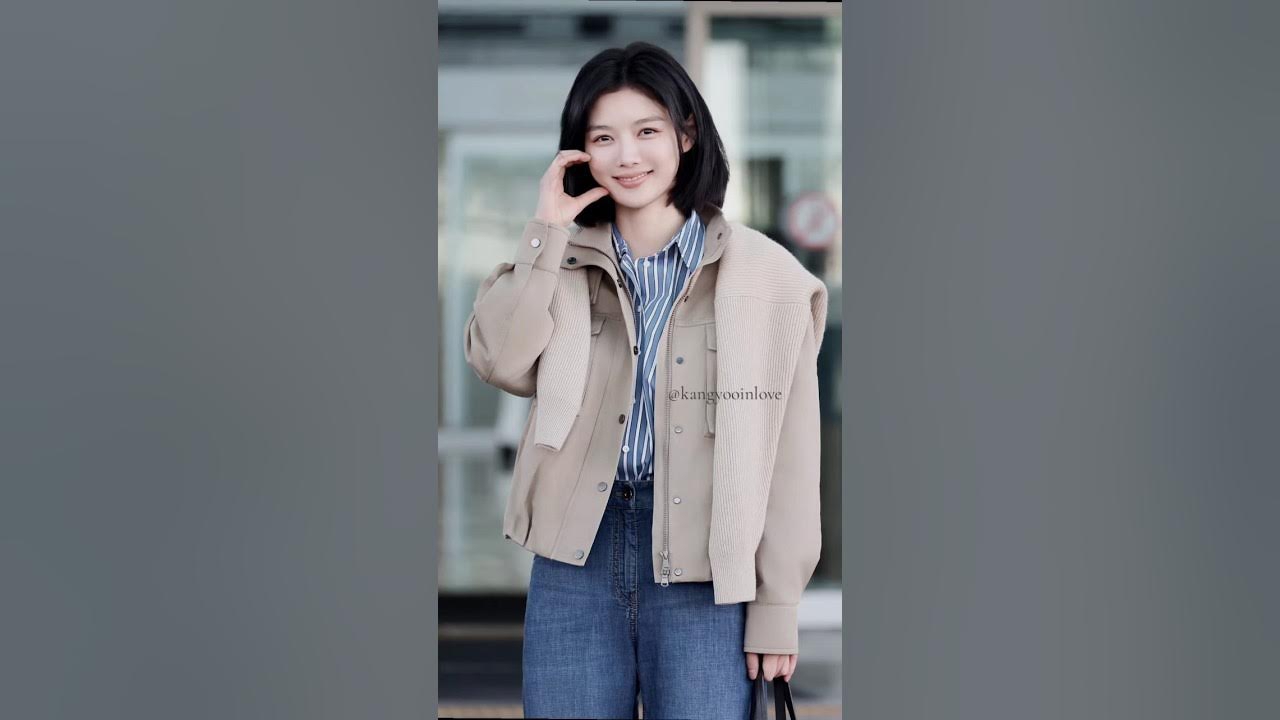 Behind-the-scenes cut of Kim Youjung