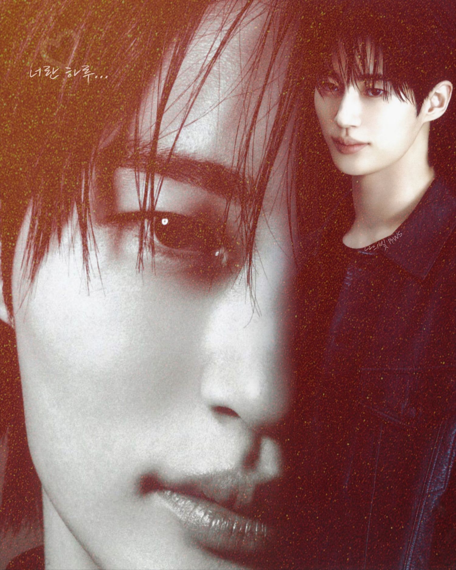 Behind-the-scenes cut of Byeon Wooseok