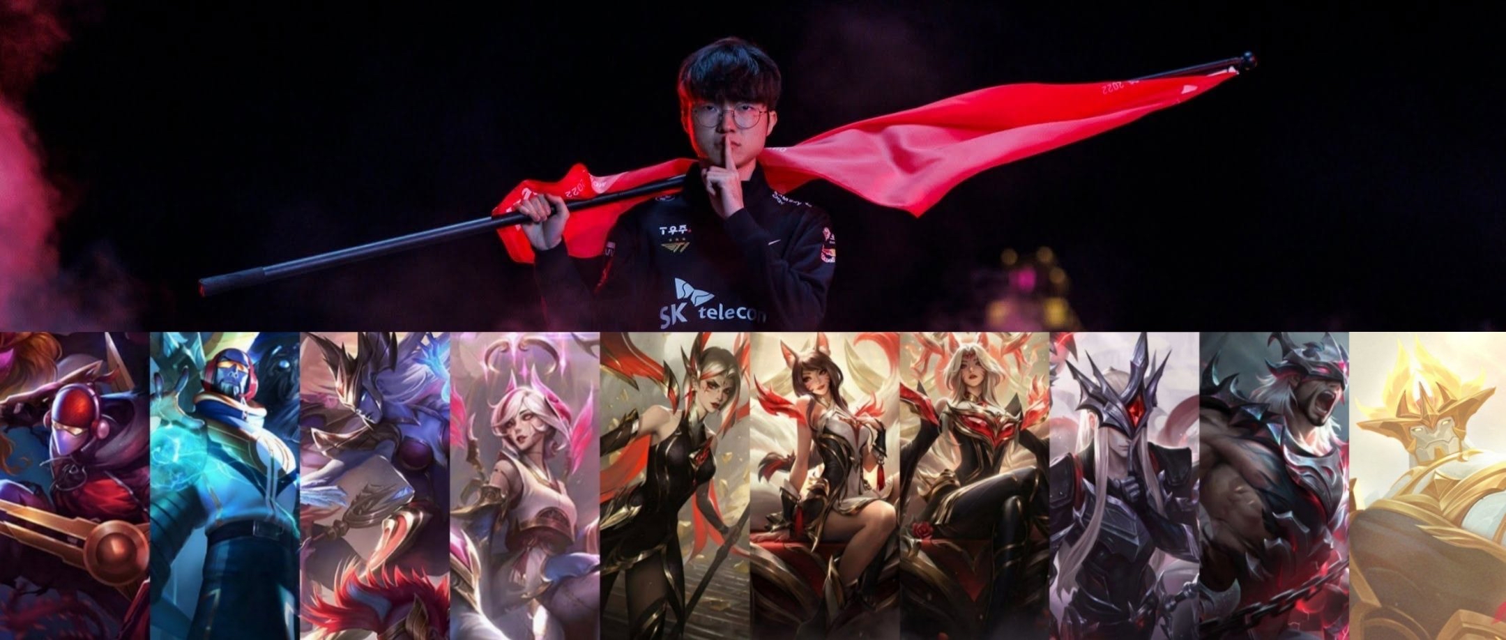 Recent activity shot of Faker